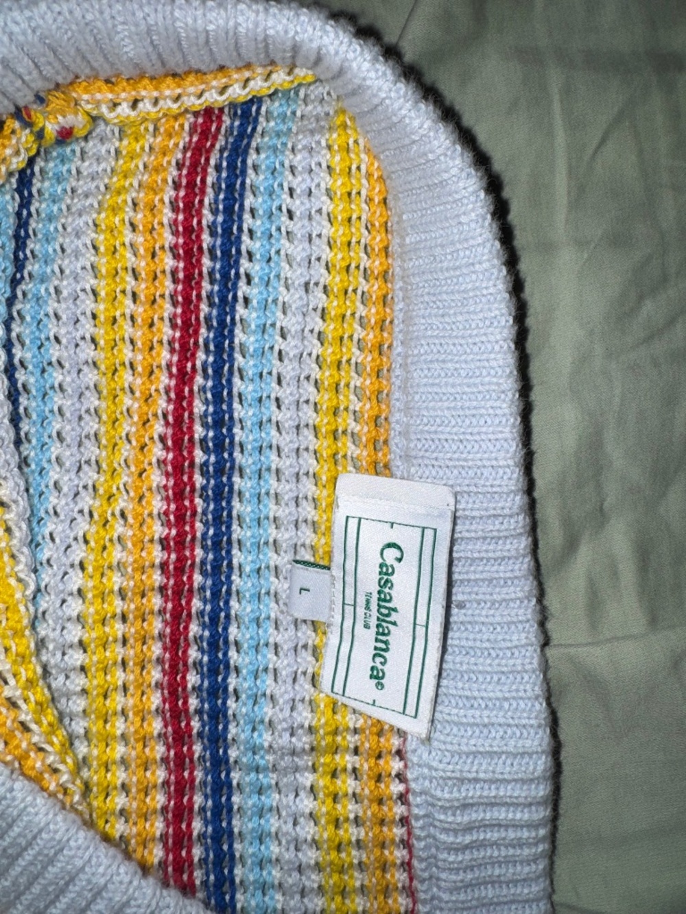 Casablanca knit skirt